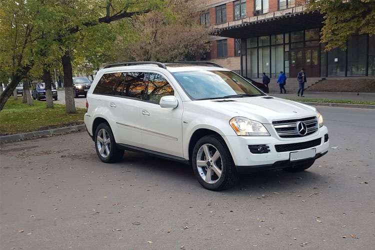 Mercedes gl x164 Р±РµР»С‹Р№